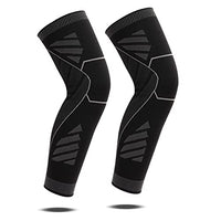 Manicotto a Compressione a Gamba Intera – Supporto Totale per Ciclismo, Corsa e Fitness